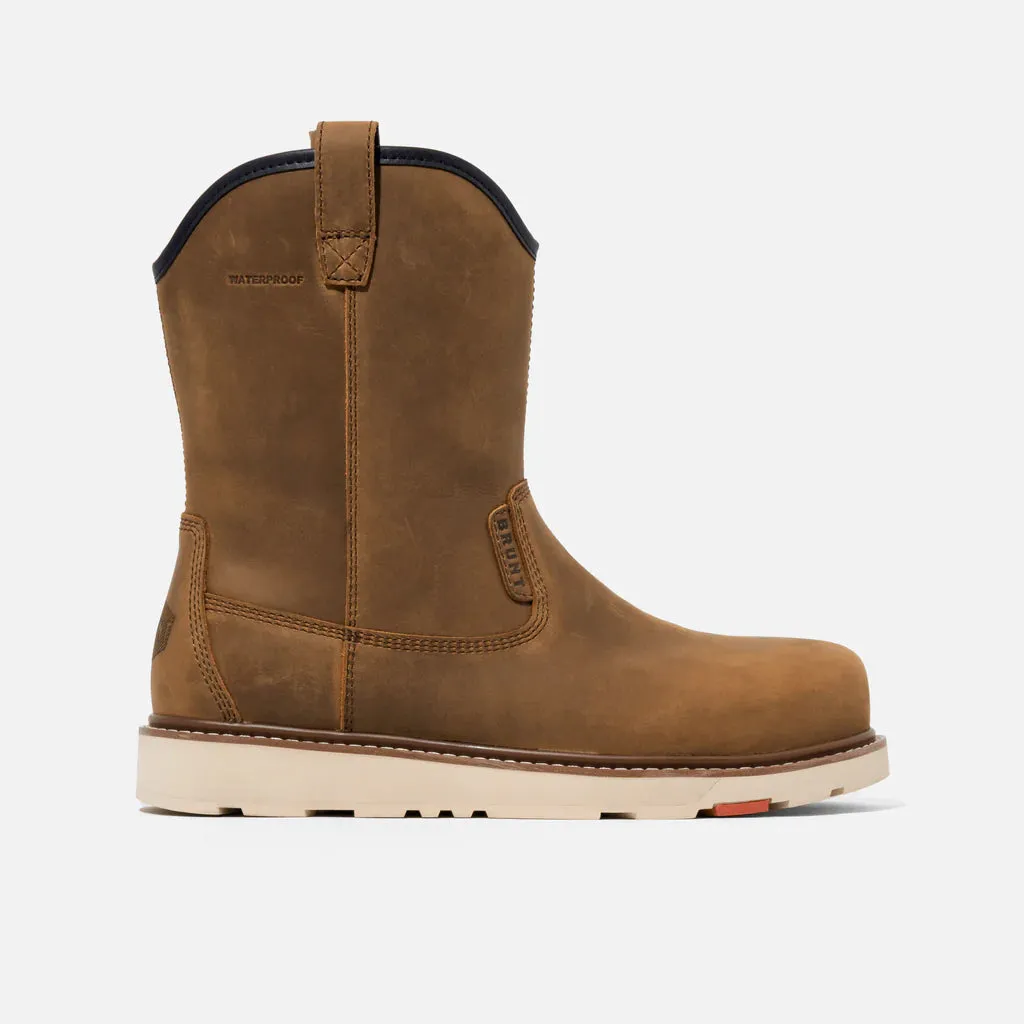Brunt The Bolduc (Comp Toe) Waterproof Roper Work Boot Men's Nicks Work Boots