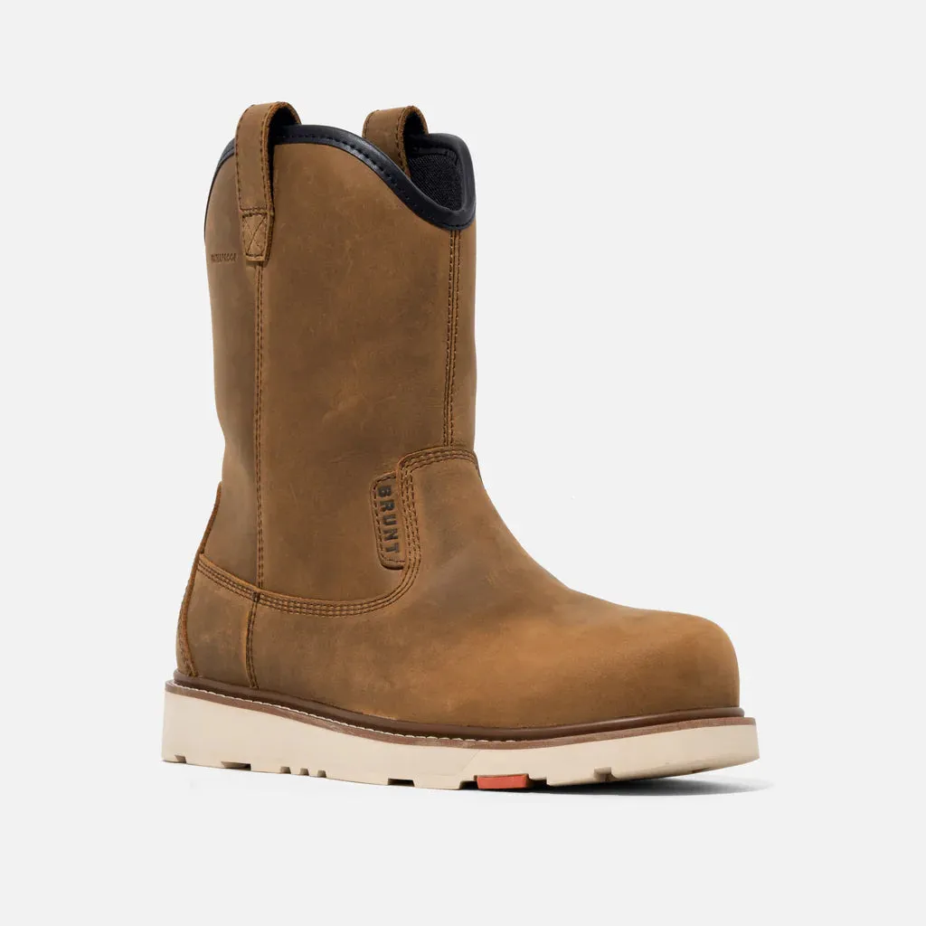 Brunt The Bolduc (Comp Toe) Waterproof Roper Work Boot Men's Work Boots Astm F2892-11 Eh