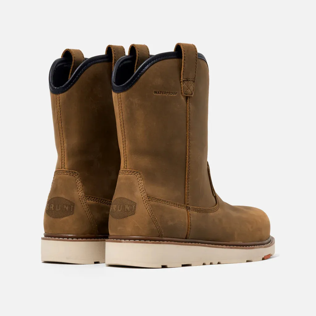 Brunt The Bolduc (Comp Toe) Waterproof Roper Work Boot Men's Light Weight Steel Toe Work Boots