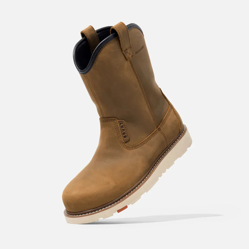 Brunt The Bolduc (Comp Toe) Waterproof Roper Work Boot Men's Rocker Bottom Work Boots
