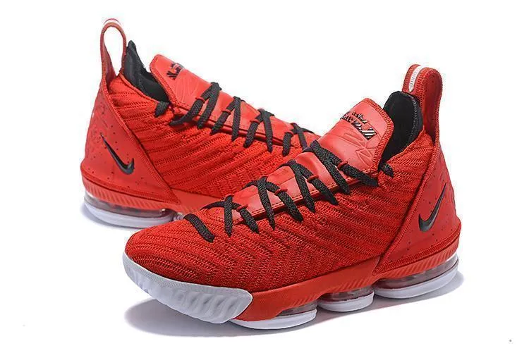 Asics Wrestling Shoes Ex-eo Nike Lebron XV 16 EP Red White Men Shoes Sale Size US 7-12