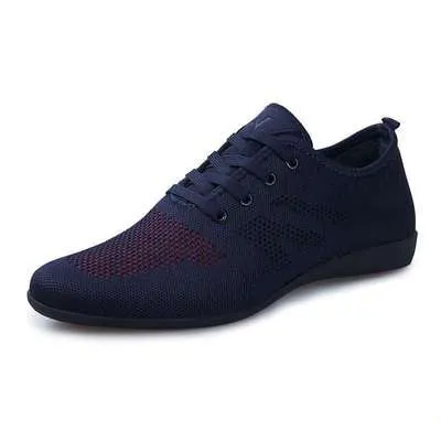 Flat Mtb Shoe Men Shoes Breathable Men Casual Shoes Sneakers Low Lace-up Mesh Male Shoes Comfortable Flat Shoes For Men Zapatillas Hombre
