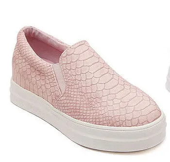 Women Loafers Casual Flats Heels Round Toe Black Pink Loafer Shoes Autumn Comfort Women Shoes Wool Loafers