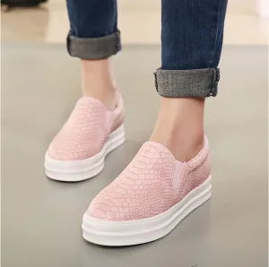 Loafers Navy Women Loafers Casual Flats Heels Round Toe Black Pink Loafer Shoes Autumn Comfort Women Shoes
