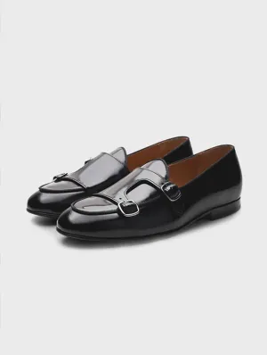 Size 16 Loafers ANDIE MONK LOAFER - BRUSH OFF BLACK