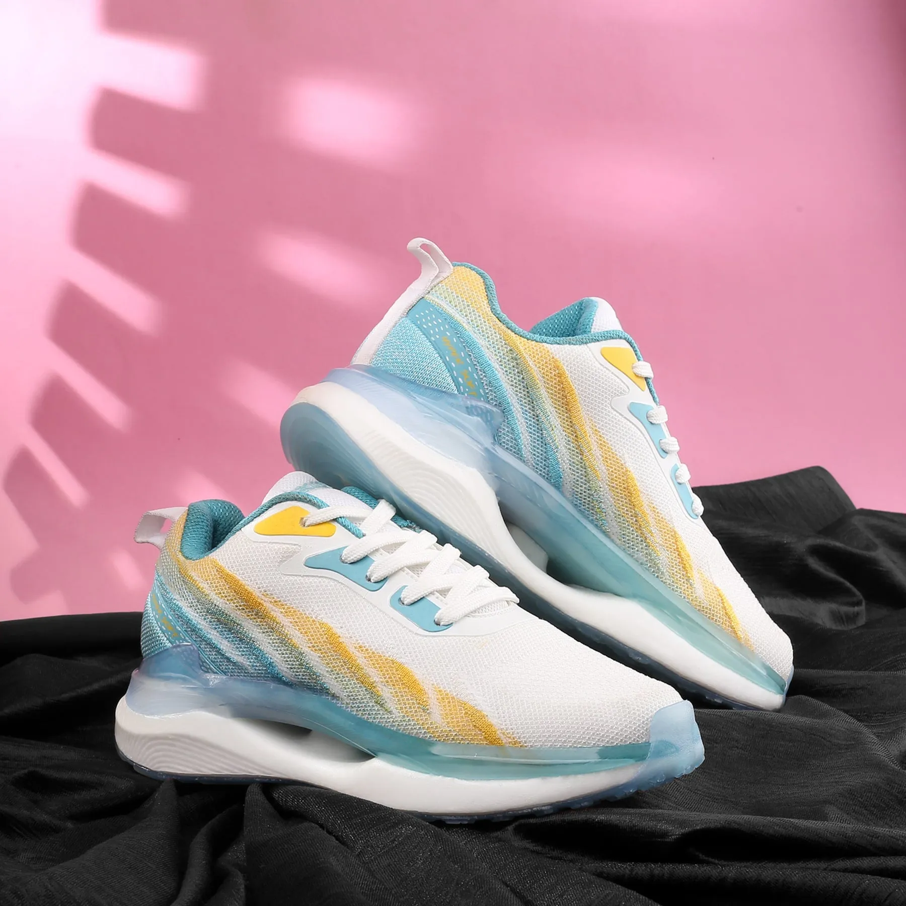 Bacca Bucci HYPERSOFT SERIES for WOMEN with Ultra-Rebounce Outsole & Iconic Breathable Engineered Knit Upper Retrorun Sneakers