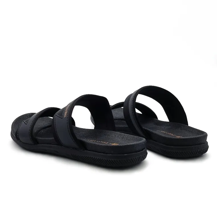 Teva Olowahu Sandals Contrasted Two Band Slide Sandals