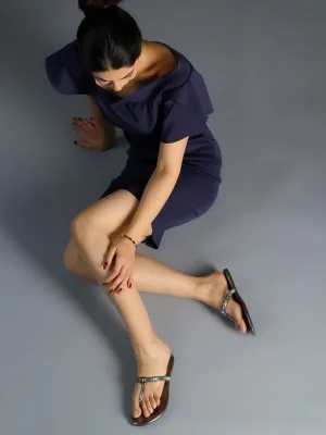 Lined Slip On Boots Delco Fancy Evening Wear Slip-Ons