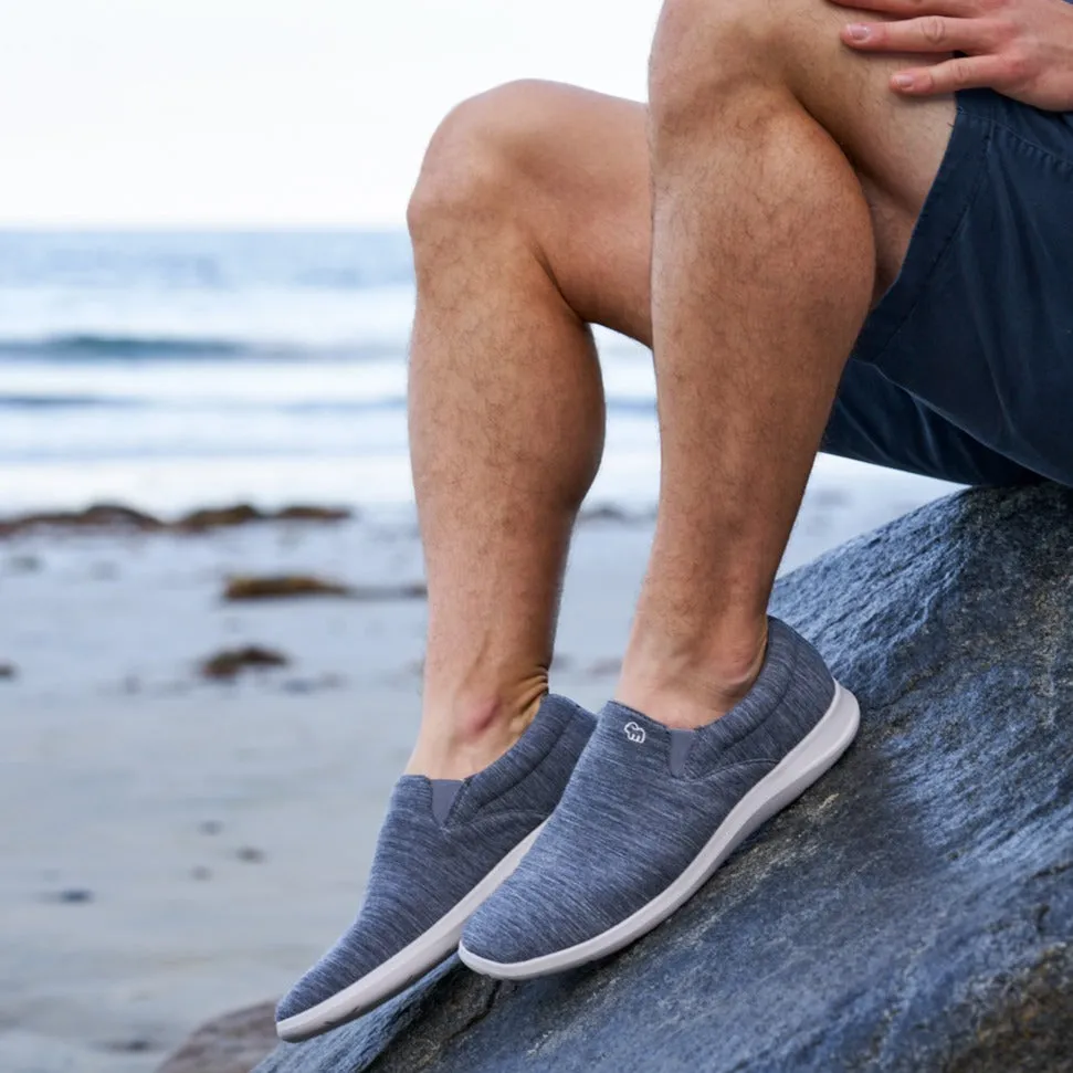 Best Slip Walking Shoes Men's Slip-Ons Dark Grey/Light