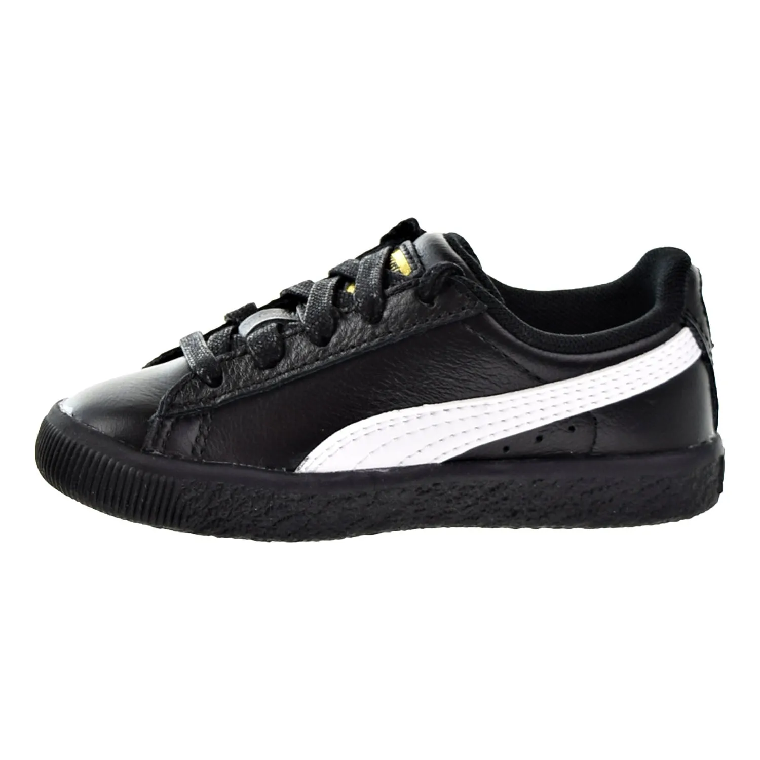 Asics Shoe Return Puma Clyde Core L Foil Toddler Shoes Puma Black/Puma White