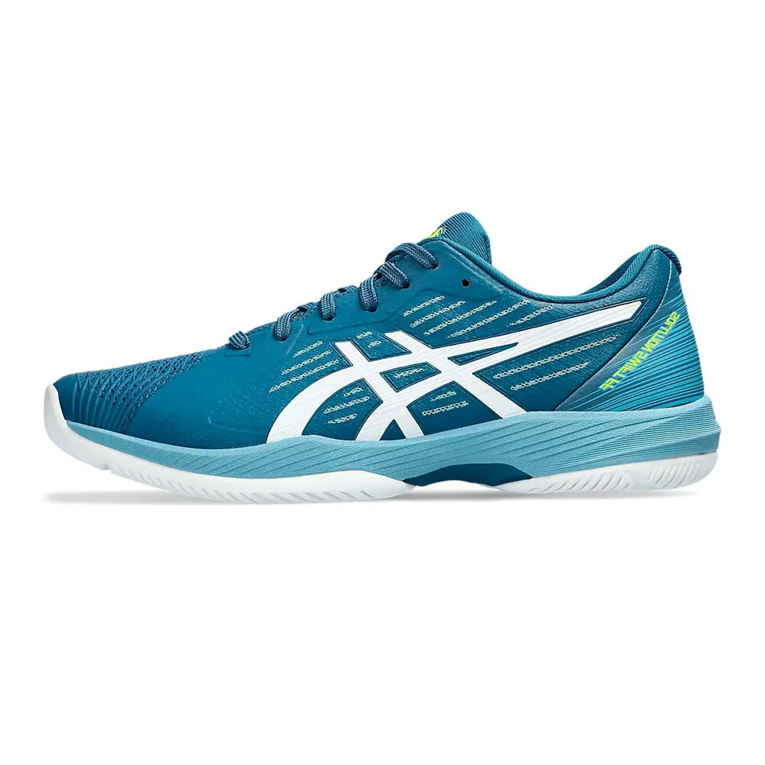 Asics Shoes Gel Nimbus 25 Asics Solution Swift FF Tennis Shoes (Restful Teal/White)