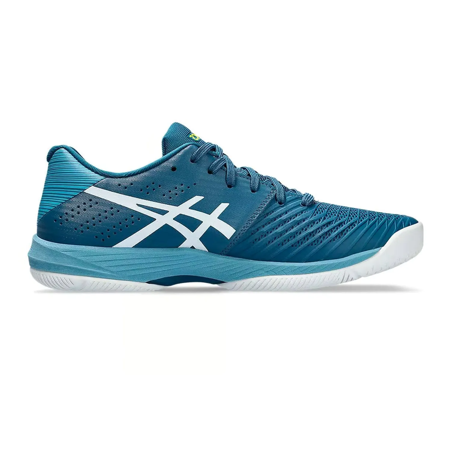 Asics Solution Swift FF Tennis Shoes (Restful Teal/White) Slip On Shoes Asics