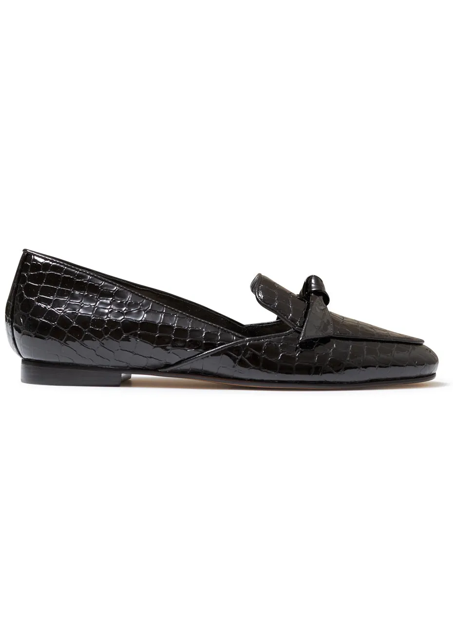 Dolce Vita Halona Loafers Clarita Belgian Loafer Crocco Black