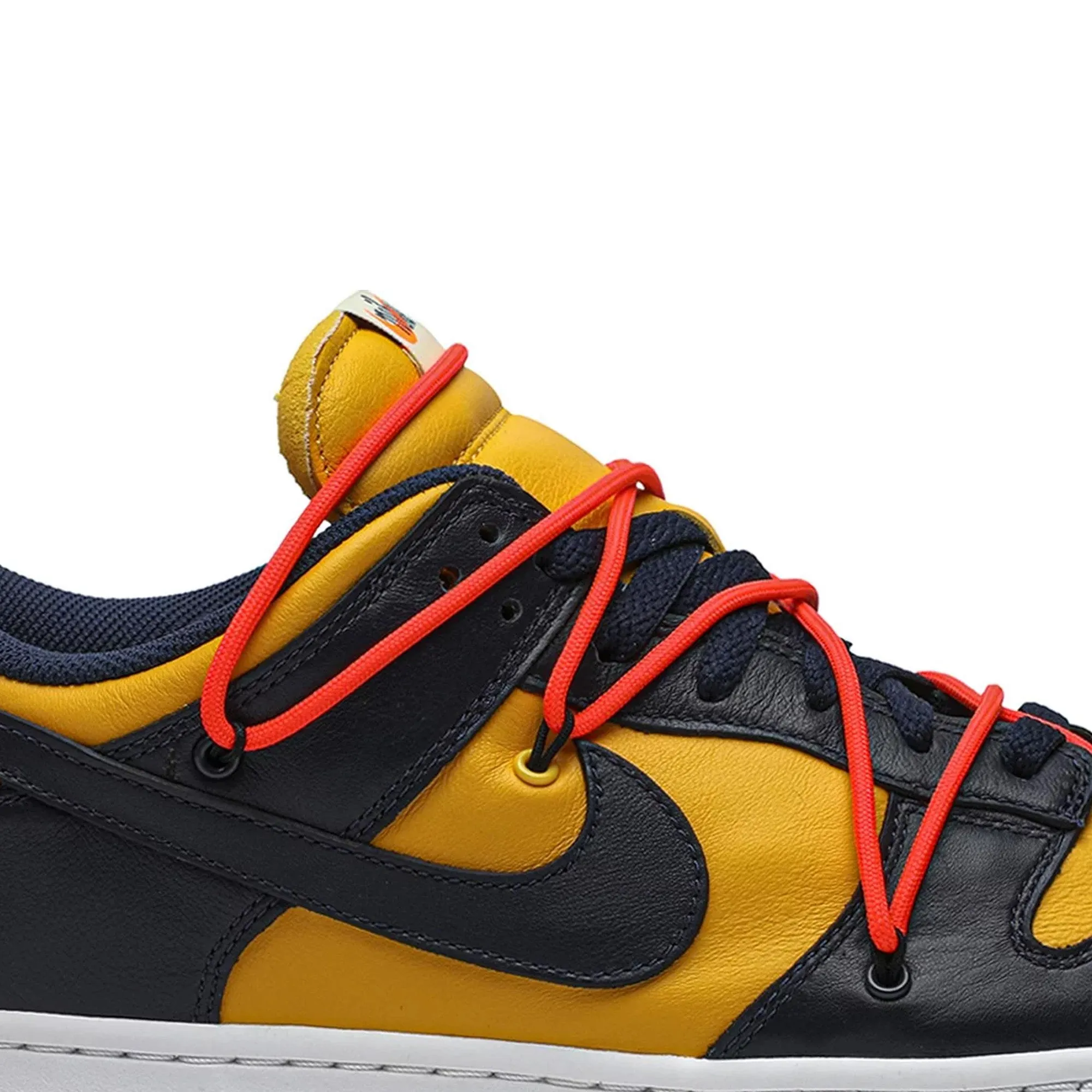 Dunk Low x Off-White - University Gold Midnight Navy (New) Asics Mexico 66 Shoes
