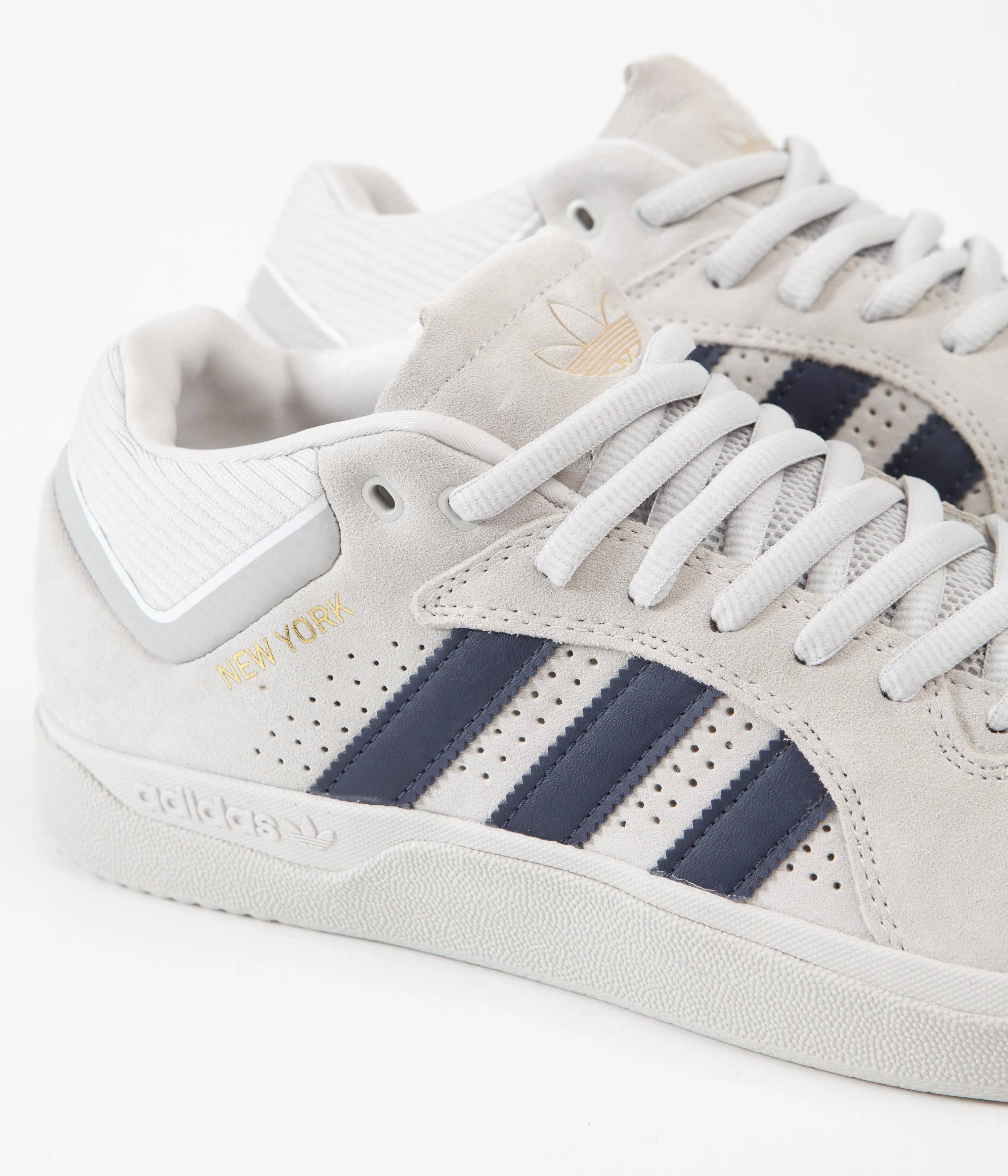 Adidas Tyshawn Shoes - Grey One / Collegiate Navy / FTWR White Adidas Running Shoes Price Under 100 Euro
