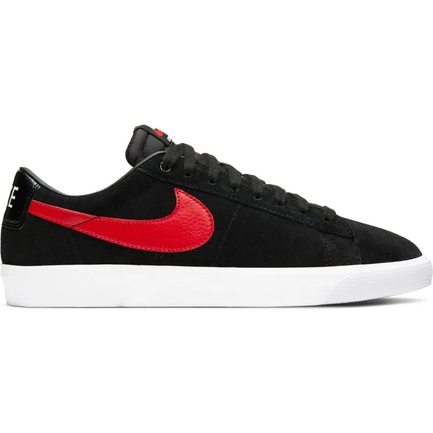 NIKE SB BLAZER LOW GT BLACK / UNIVERSITY RED Asics Shoes Youth