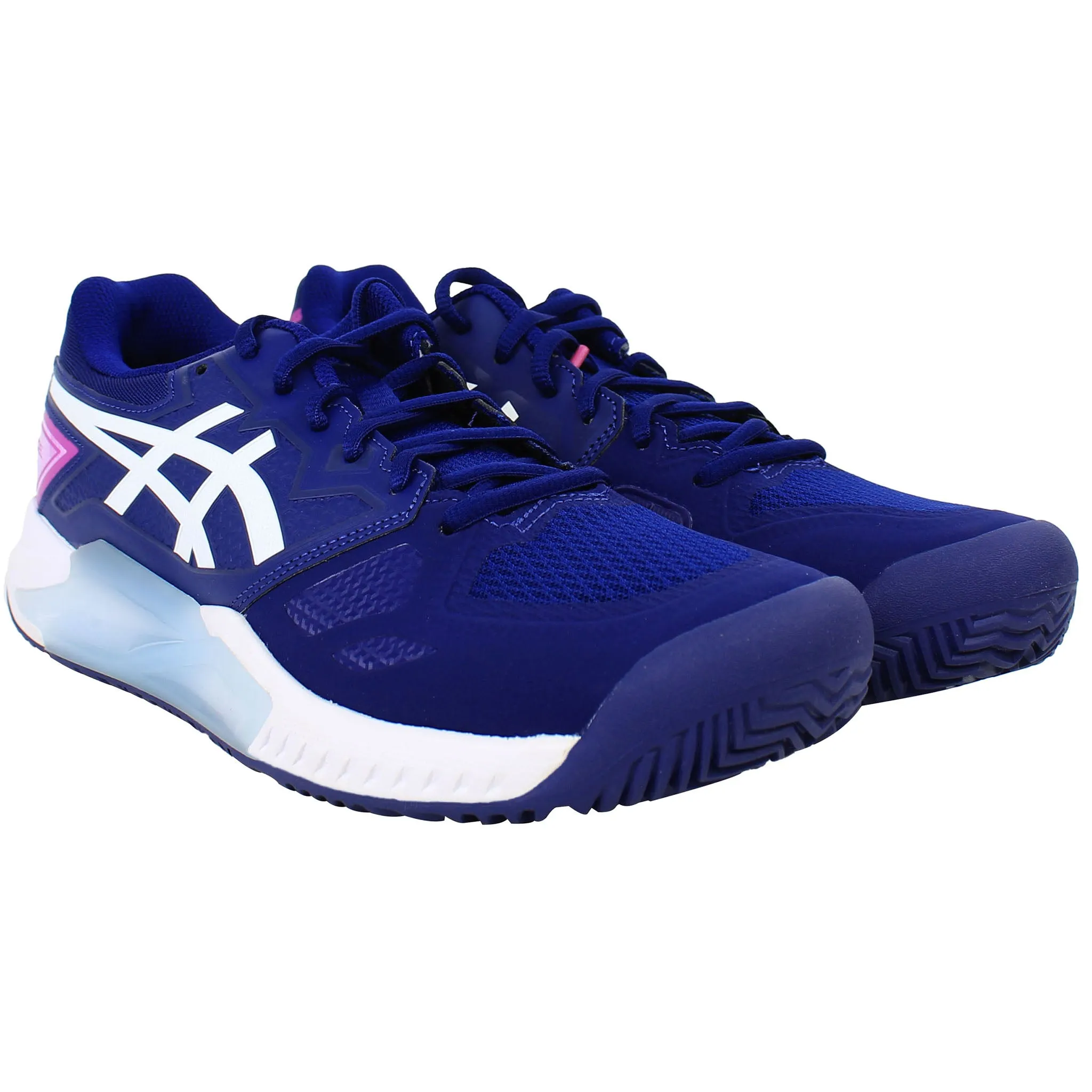 Asic Gel Running Shoes Asics Gel-Challenger 13 Womens Navy Padel Shoes