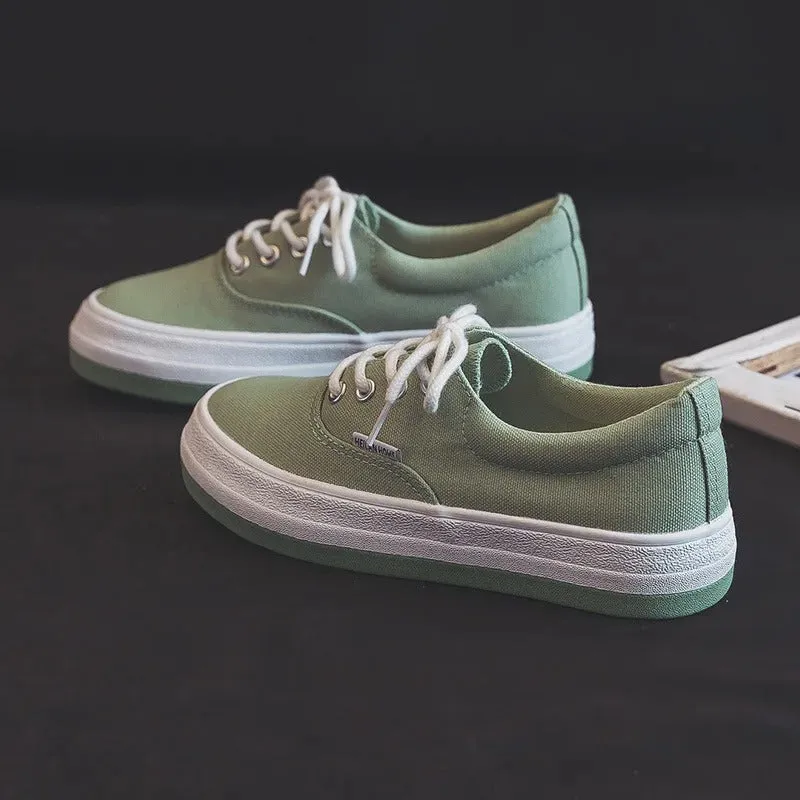 Eytys Sneakers Elspeth - Colorful Lace-Up Canvas Sneakers for Women