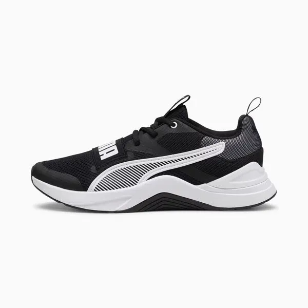 Asics Shoes India PUMA PROSPECT CROSS TRAINING SHOES FOR MEN, PUMA BLACK & PUMA WHITE