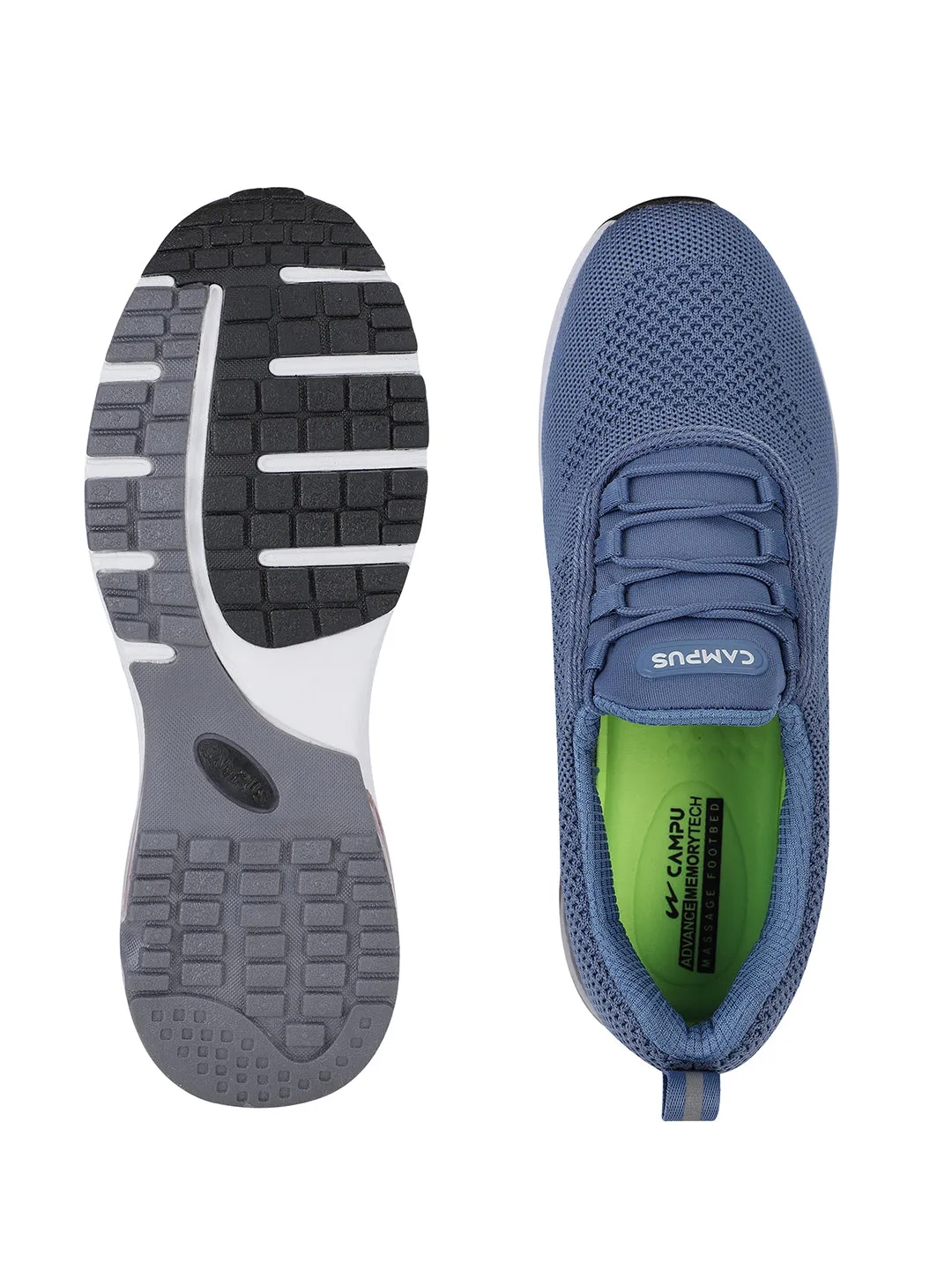 TALLER Blue Men's Sports Shoes Heel Drop Running Shoes