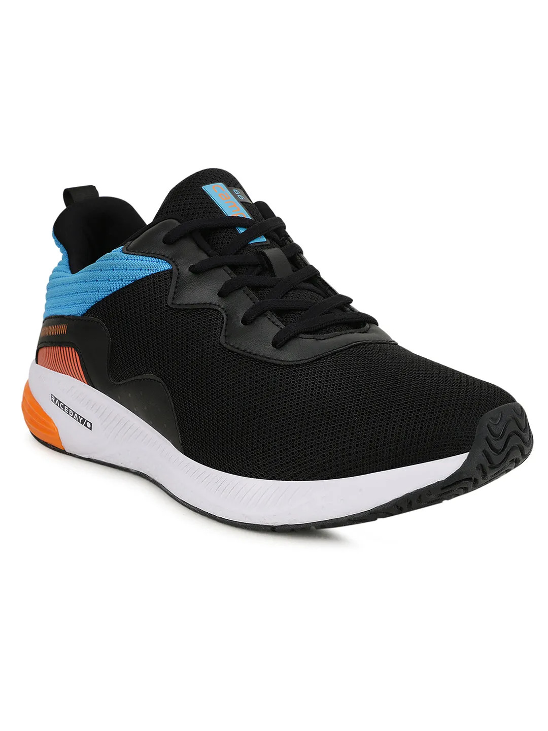 SYNDER Black Men's Running Shoes Best Trail Running Shoes For Backpacking