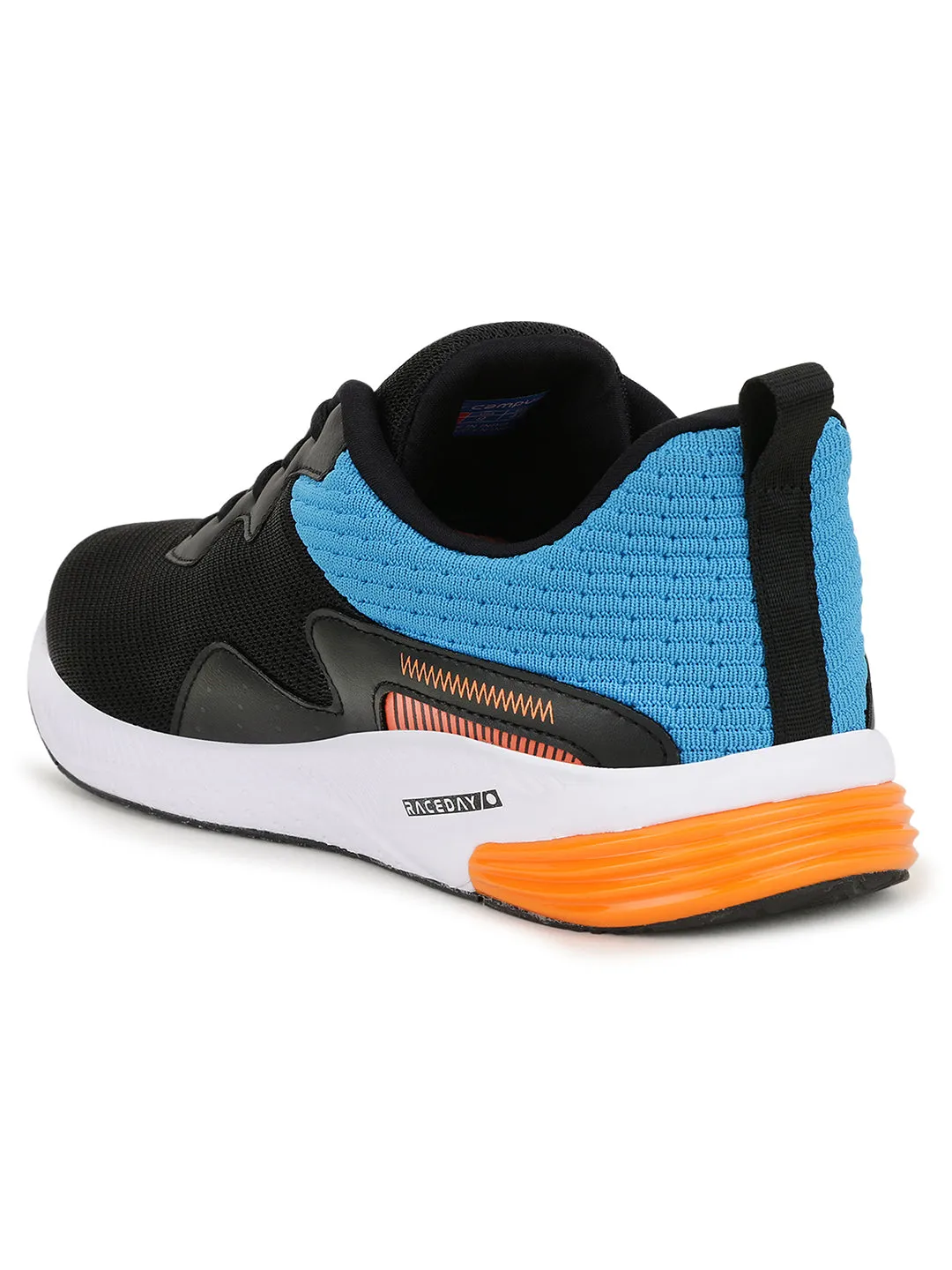 SYNDER Black Men's Running Shoes Hyperion Running Shoes