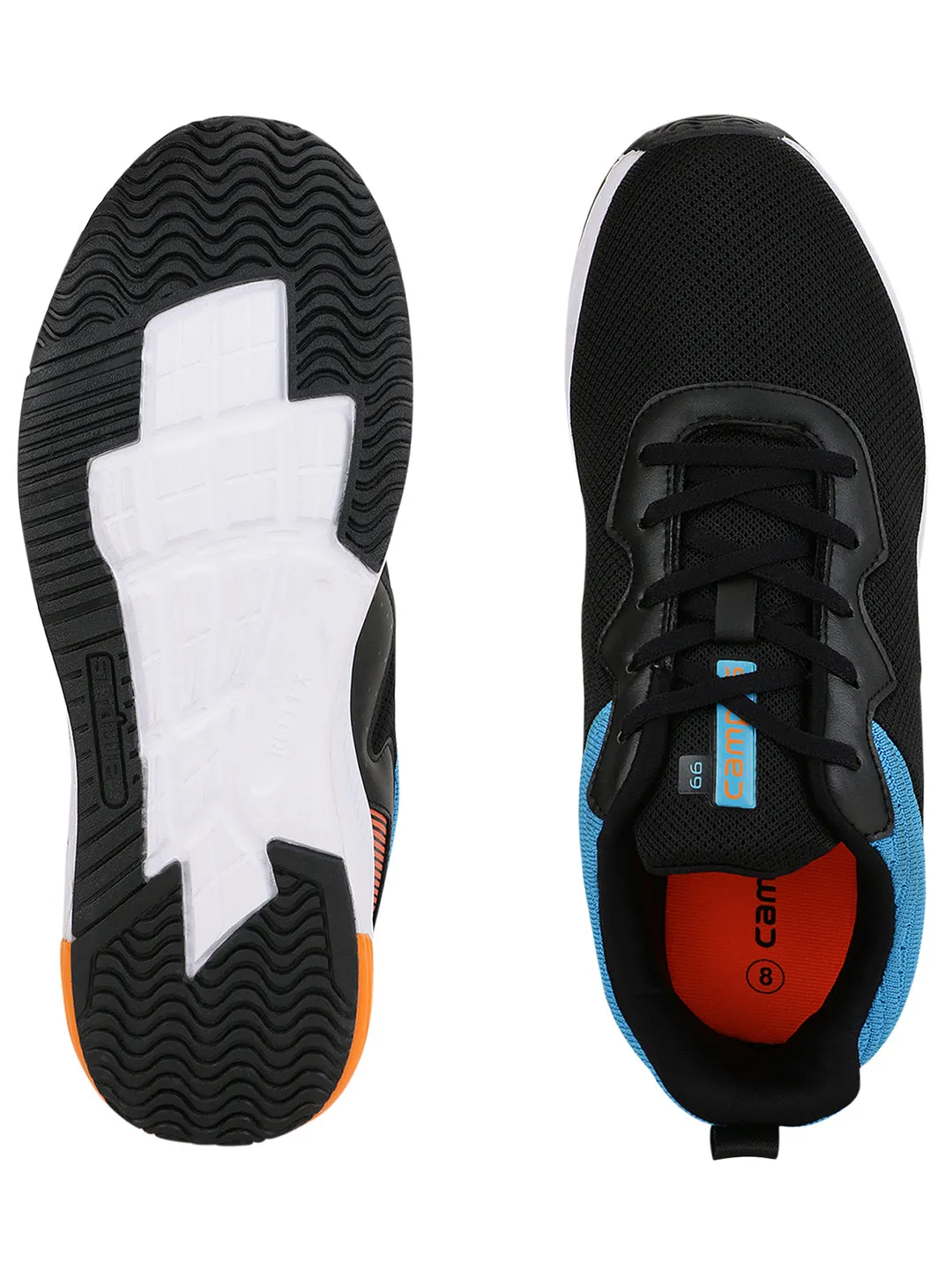Running Shoes For Knees SYNDER Black Men's Running Shoes