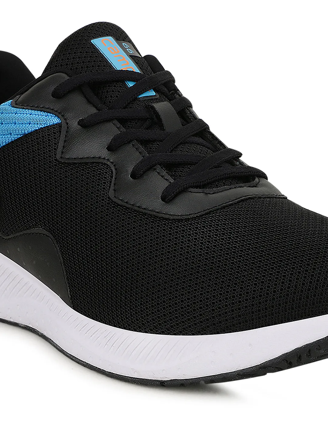 SYNDER Black Men's Running Shoes Good Running Shoes For Overpronation