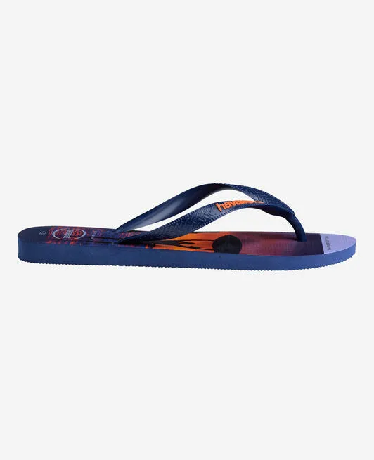 HAVAIANAS HYPE - NAVY BLUE.NAVY BLUE.BEGONIA ORANGE Robes And Slippers