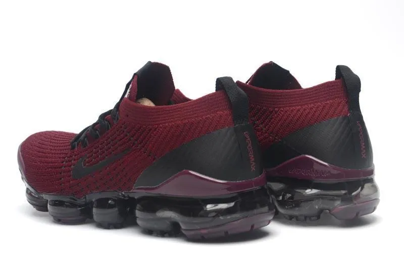 Nike Air Vapormax Flyknit 3 Bordeaux Black Shoes Sneakers Men Sale Size US 7-11 Moonstar Sneakers