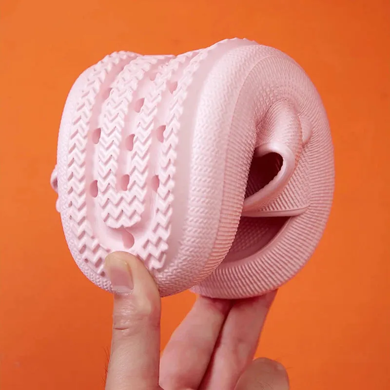 Thick Platform Cloud Slippers Women Fashion Buckle Soft Sole Pillow Slides Sandals Woman Beach Non-Slip Flip Flops Sandals Slide