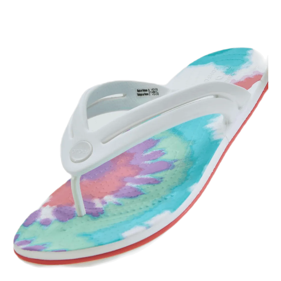 Tie Dye Flip-Flop Purple / White Earth Spirit Flip Flops
