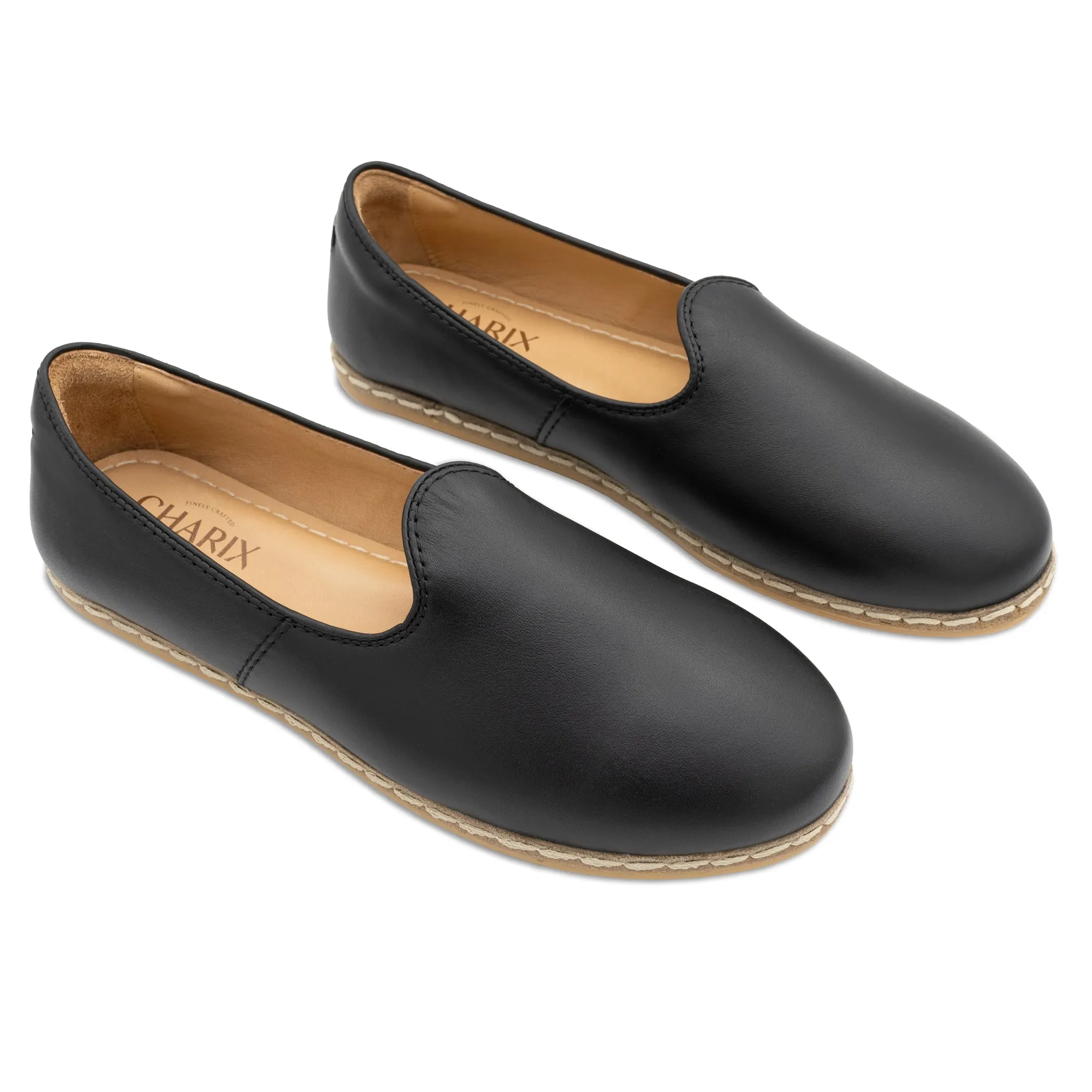 Black Slip Ons for Men Slip On Heels Platform