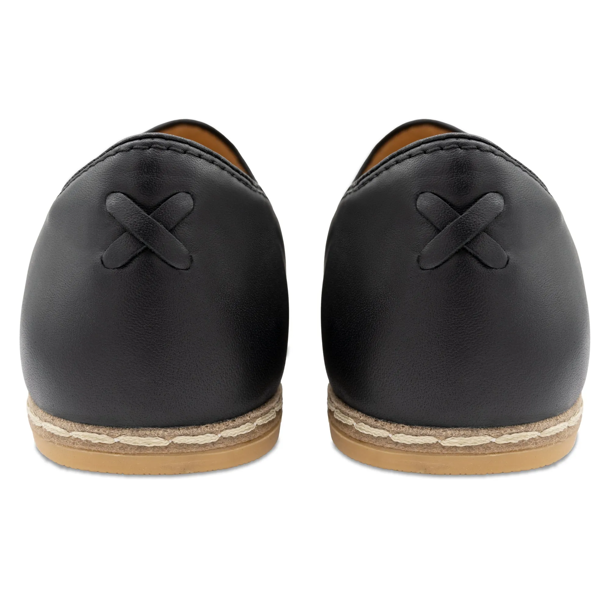 Slip On Tabis Black Slip Ons for Men