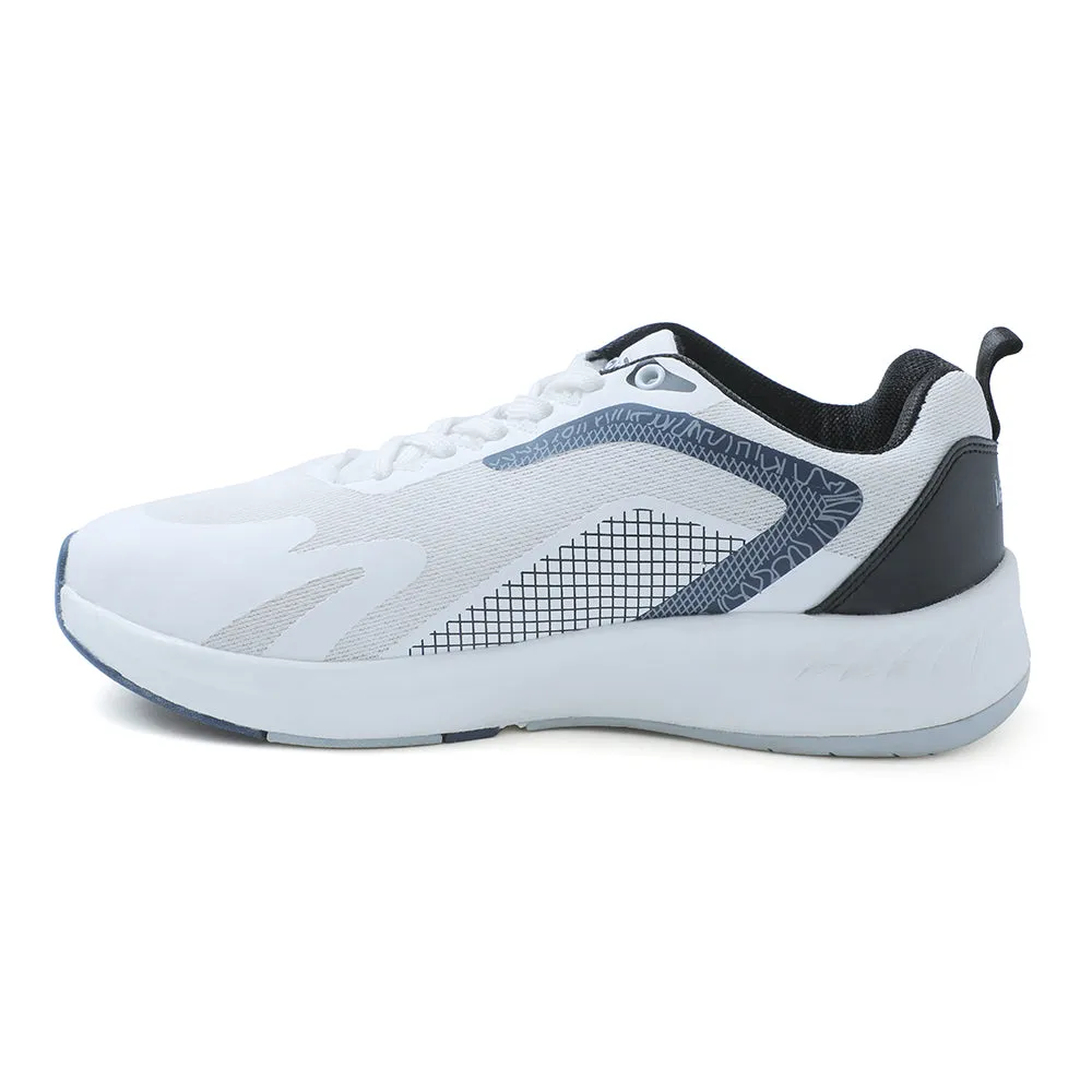 Running Shoe For Pronation Leap7x Sports White Running Shoes For Mens EVELSTER-E By Liberty