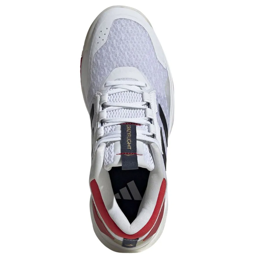 adidas Crazyflight 5 Mid Women Red Volleyball Shoes Adidas Indoor Shoes
