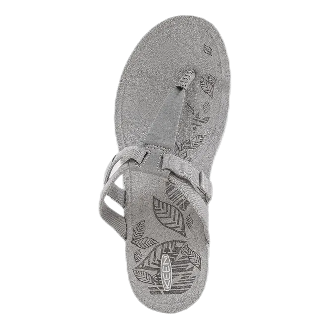 Damaya Flip White/Grey Julia Roberts Flip Flops