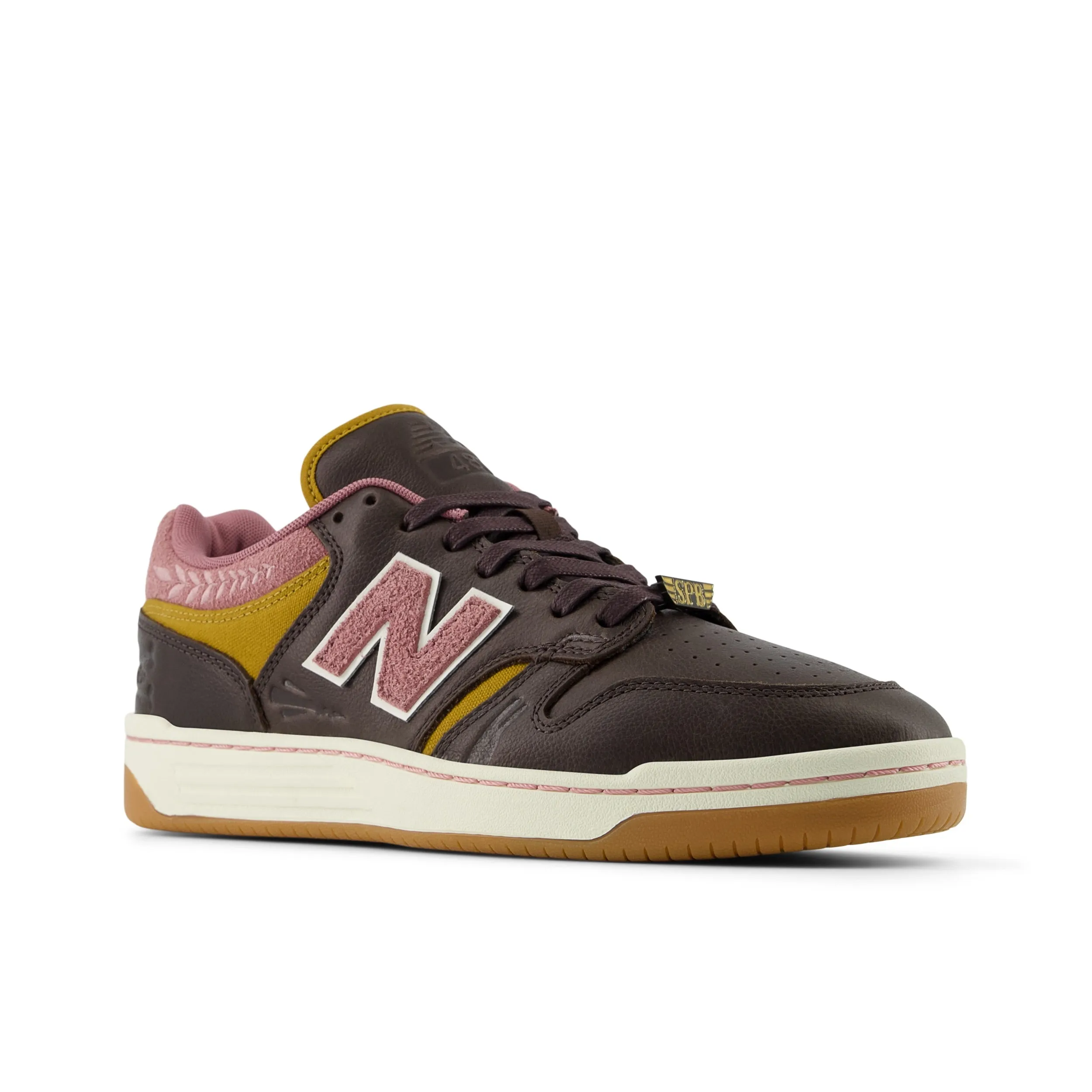 New Balance 470 V2 New Balance 480 x Jeremy Fish 303 Boards-Brown/Pink