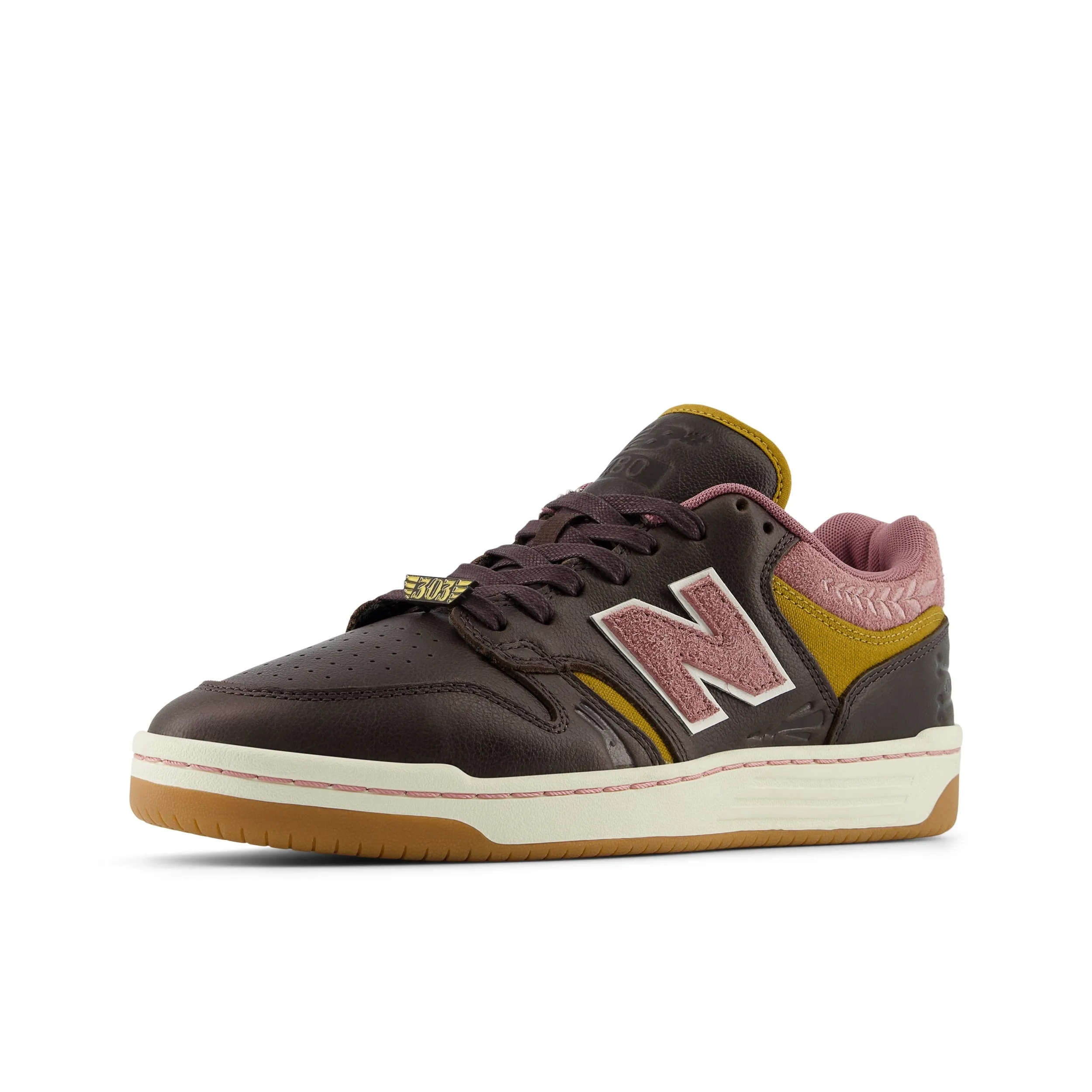 New Balance 480 x Jeremy Fish 303 Boards-Brown/Pink New Balance 1000 Real Pink Sandstone