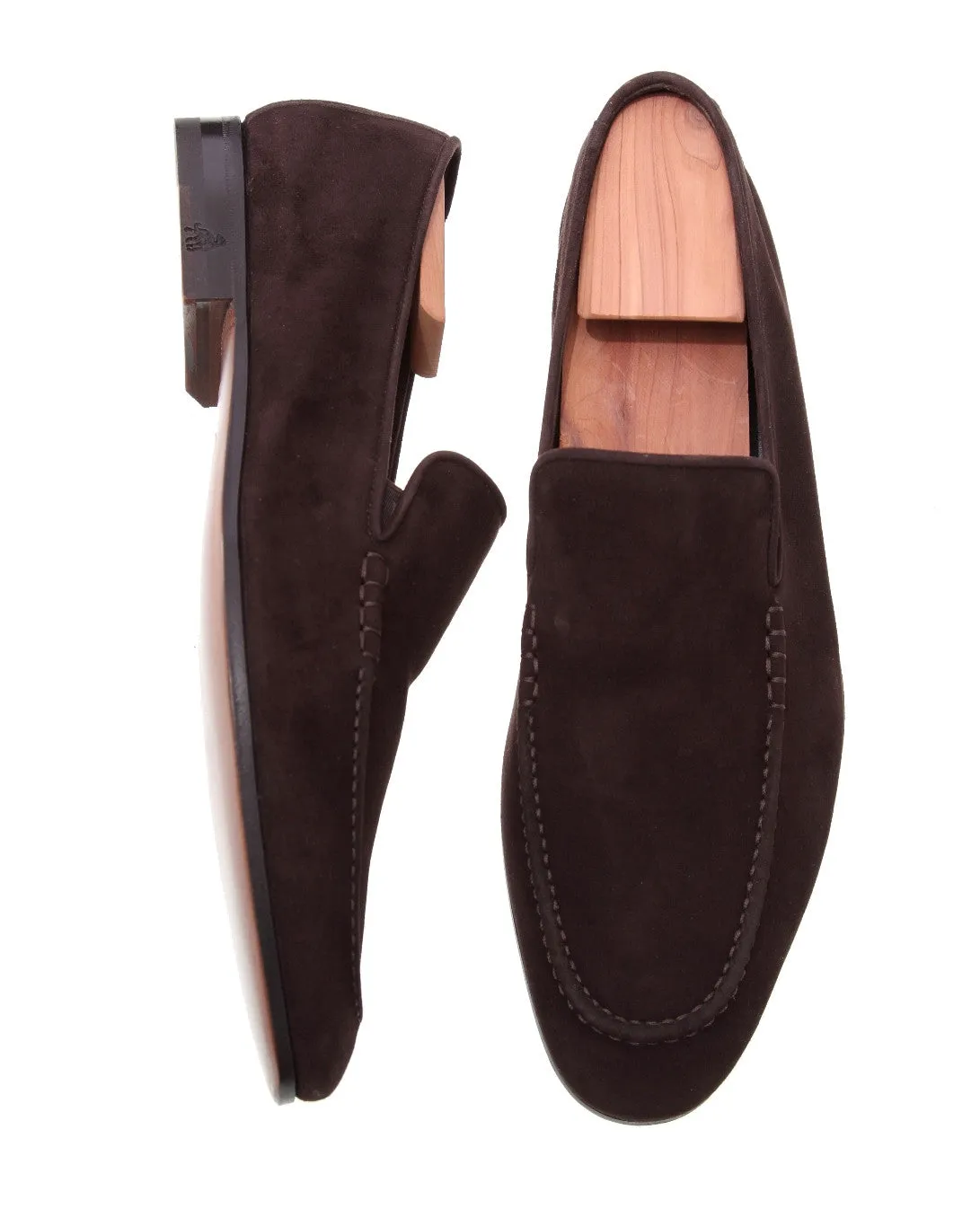 Trento Brown Suede Loafers Bass Weejuns Loafers