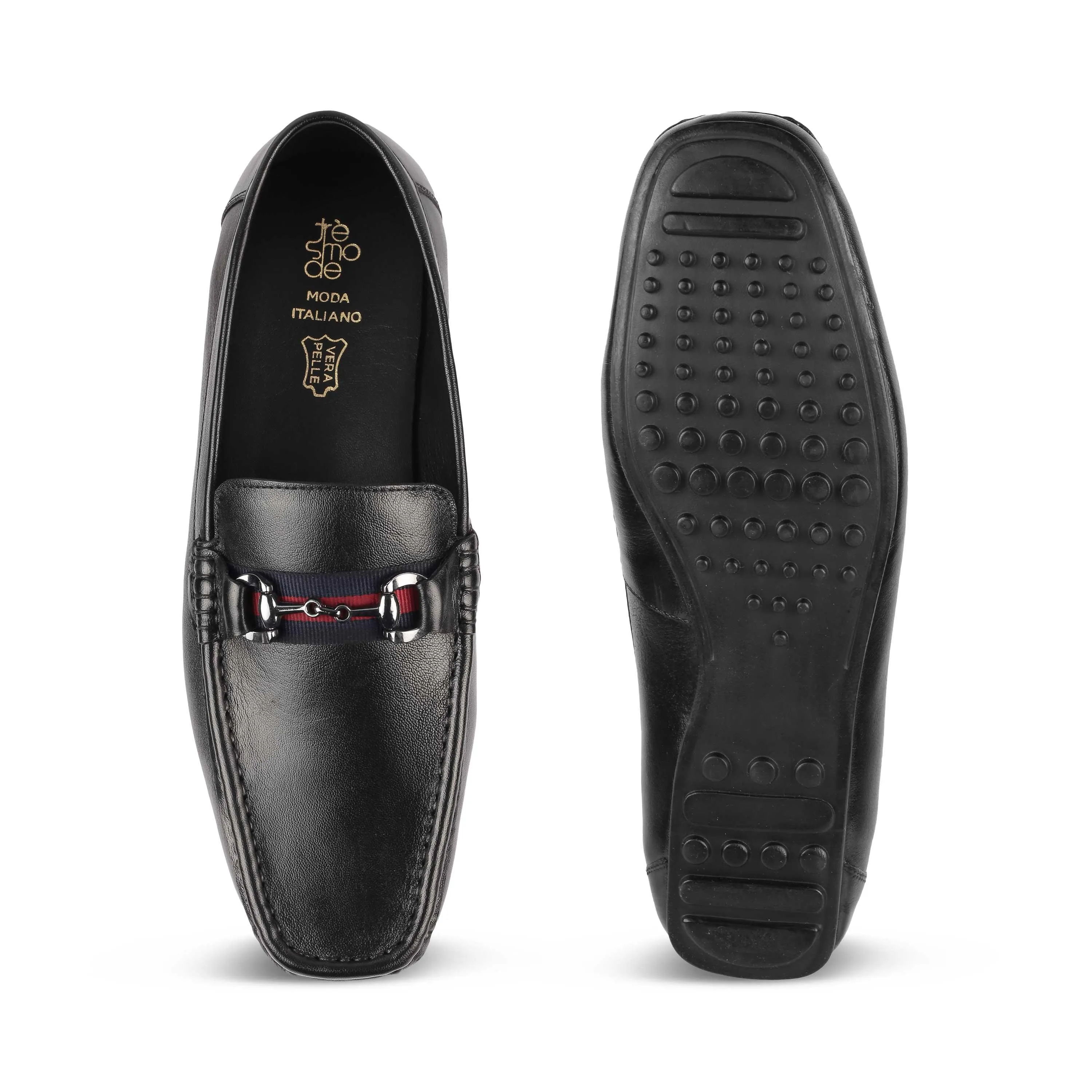 Bass Weejun Loafers Tresmode Bilbao Black Men's Leather Loafers