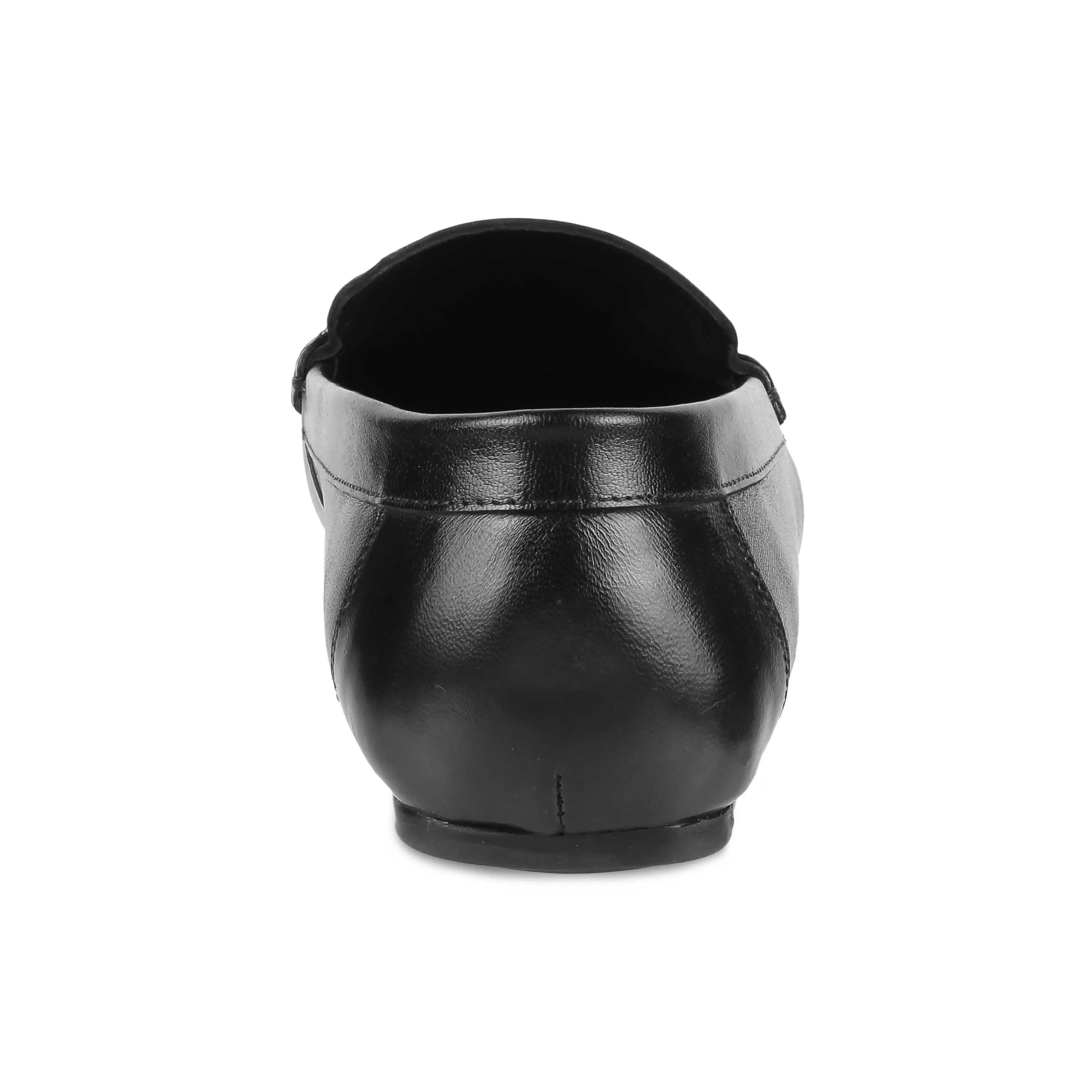 Loafers And Legends Tresmode Bilbao Black Men's Leather Loafers