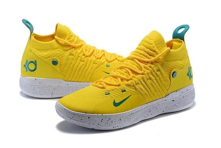 Nike Zoom KD11 Yellow Men Shoes Sneaker !!! CYBER MONDAY SALE !!! Limited Edition Asics Shoes