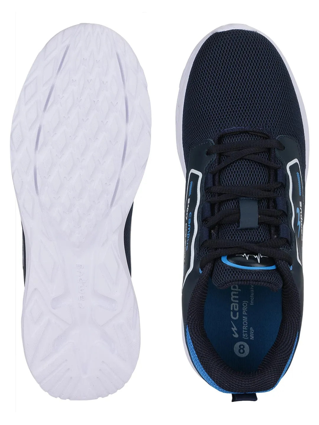 Best Shoes To Start Running STORM PLUS Blue Men's Running Shoes