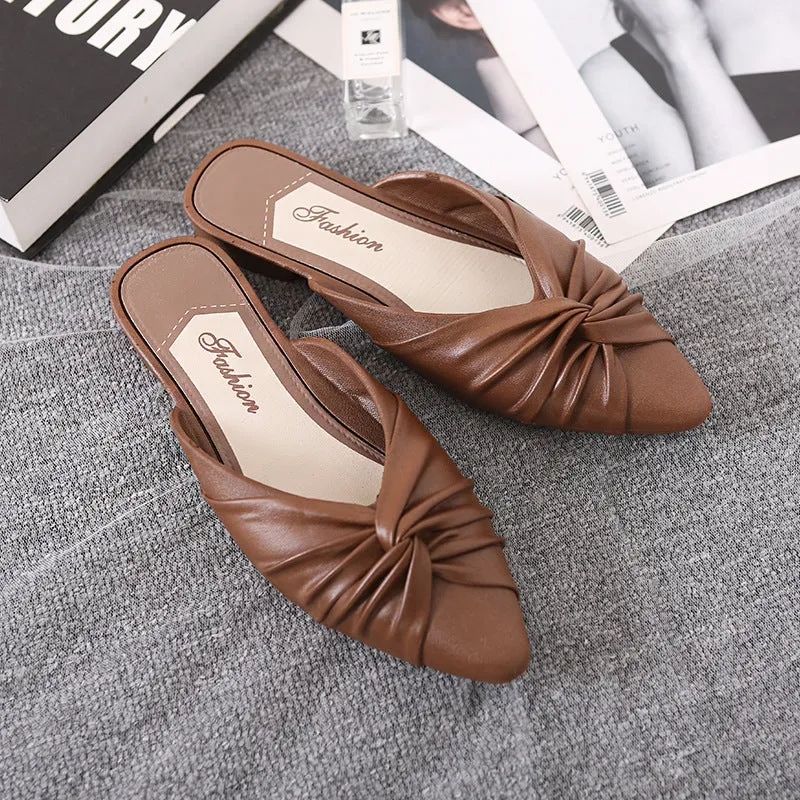 Women's Fashion Pointed Toe Summer Sandals BM-169 Essie Slippers