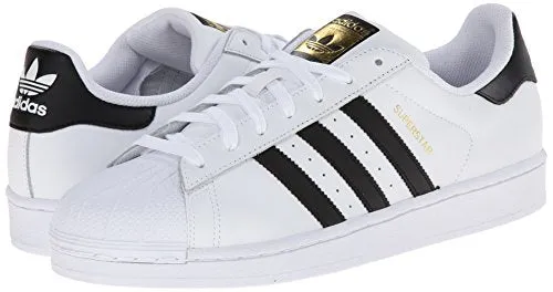 adidas Originals Men's Superstar Casual Sneaker, White/Core Black/White, 8.5 M US Adidas Primeknit Soccer Shoes