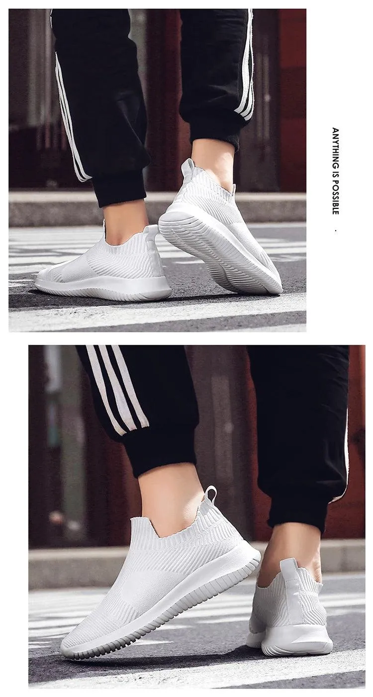 2024 Breathable Men Shoes Trend White Casual Luxury Sneakers Danskin Flats Shoes
