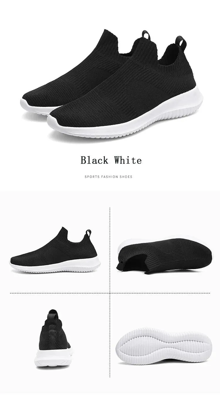 2024 Breathable Men Shoes Trend White Casual Luxury Sneakers Wanted Flats Shoes