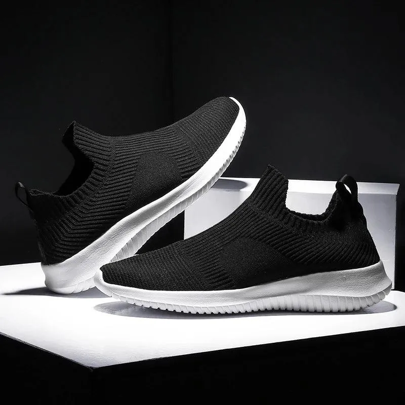 2024 Breathable Men Shoes Trend White Casual Luxury Sneakers Nursing Shoes For Flat Feet