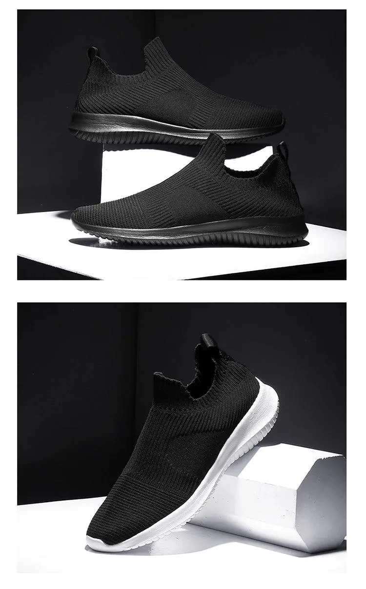 2024 Breathable Men Shoes Trend White Casual Luxury Sneakers Beat Shoes For Flat Feet